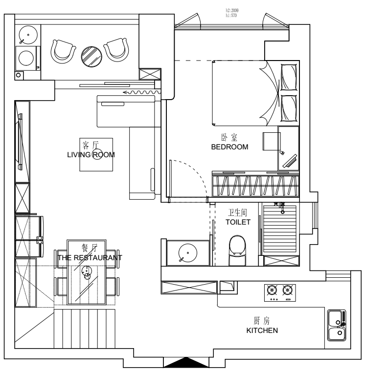裝修公司望海公館戶型圖