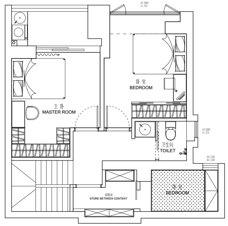 裝修公司望海公館戶型圖