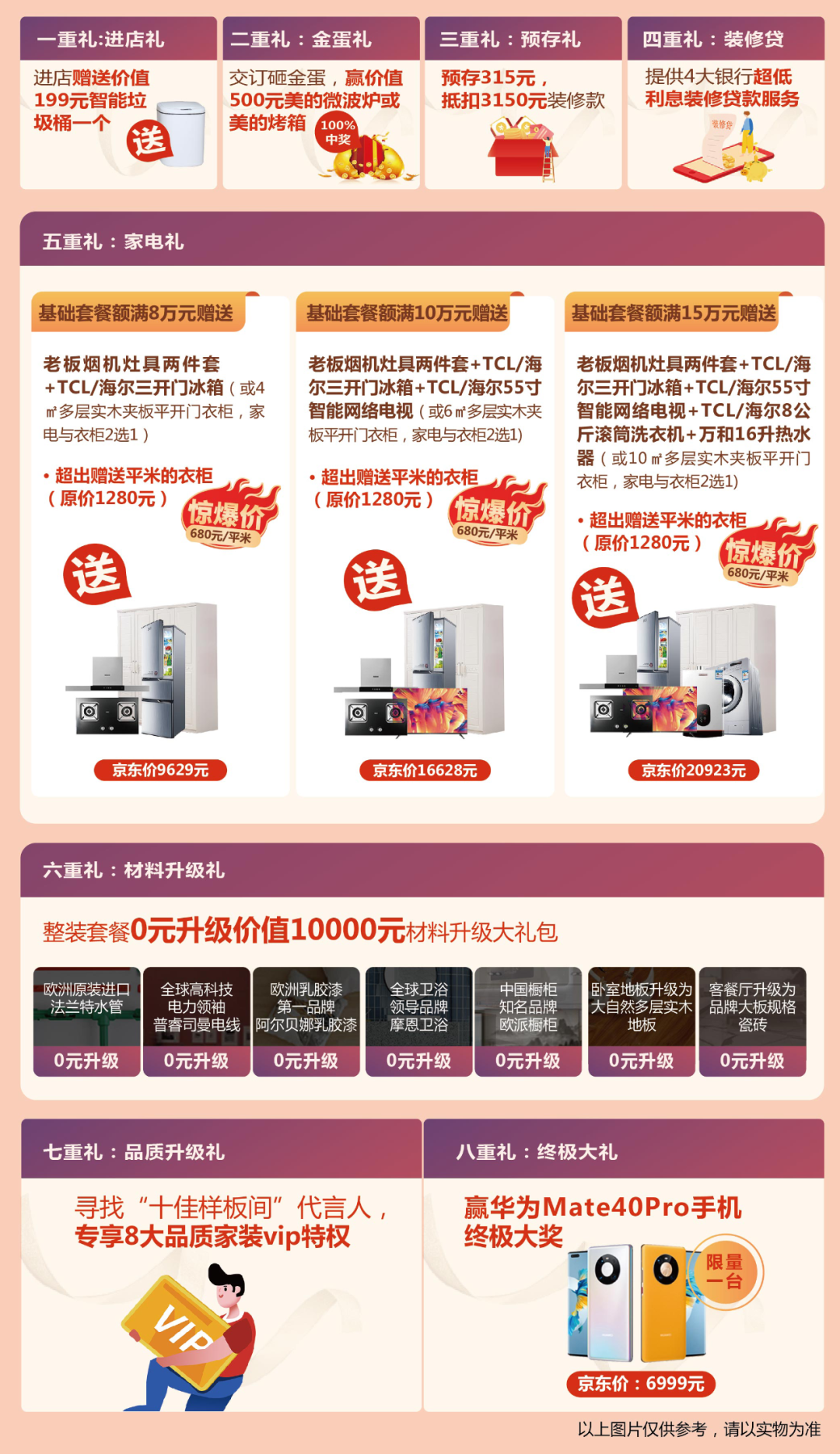 速領百創品質家裝節價值39999元裝修豪禮，成為百創“十佳樣板間”代言